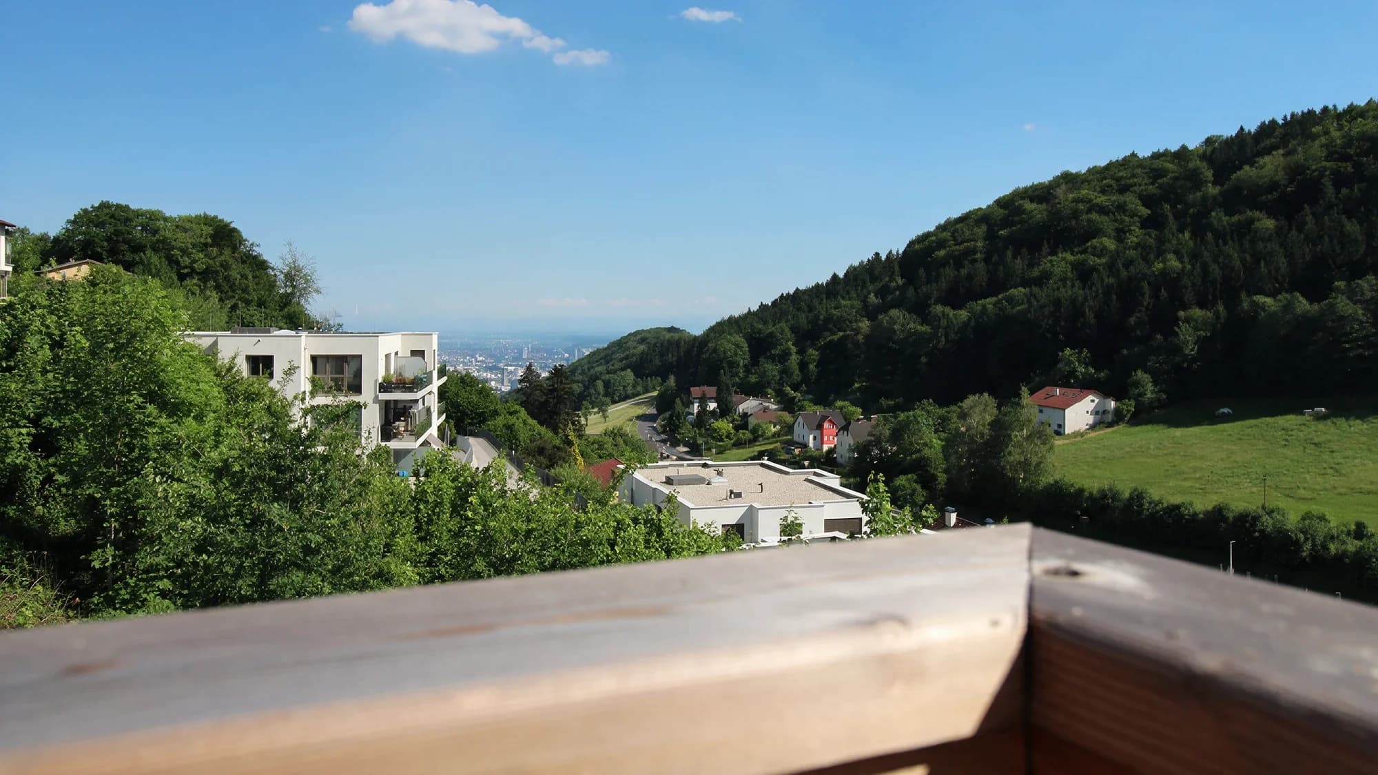 Panoramaterrasse Obergeschoss